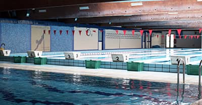 Piscina comunale a Roma per adulti e bimbi